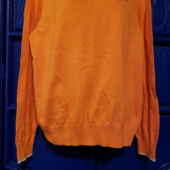 Orange V Neck Sweater American Eagle Outfitters - Picture 5 of 16